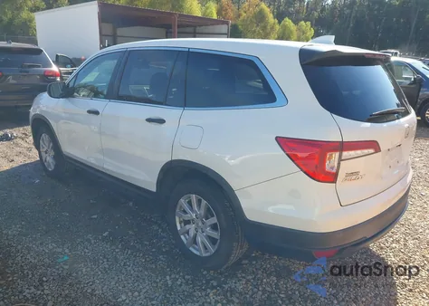 2019 Honda Pilot Lx from USA, damaged, VIN 5FNYF5H13KB023742
